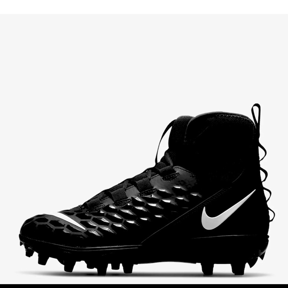 SZ 8.5 NIKE SAVAGE FORCE VARSITY 2 FOOTBALL CLEETS - Picture 2 of 14
